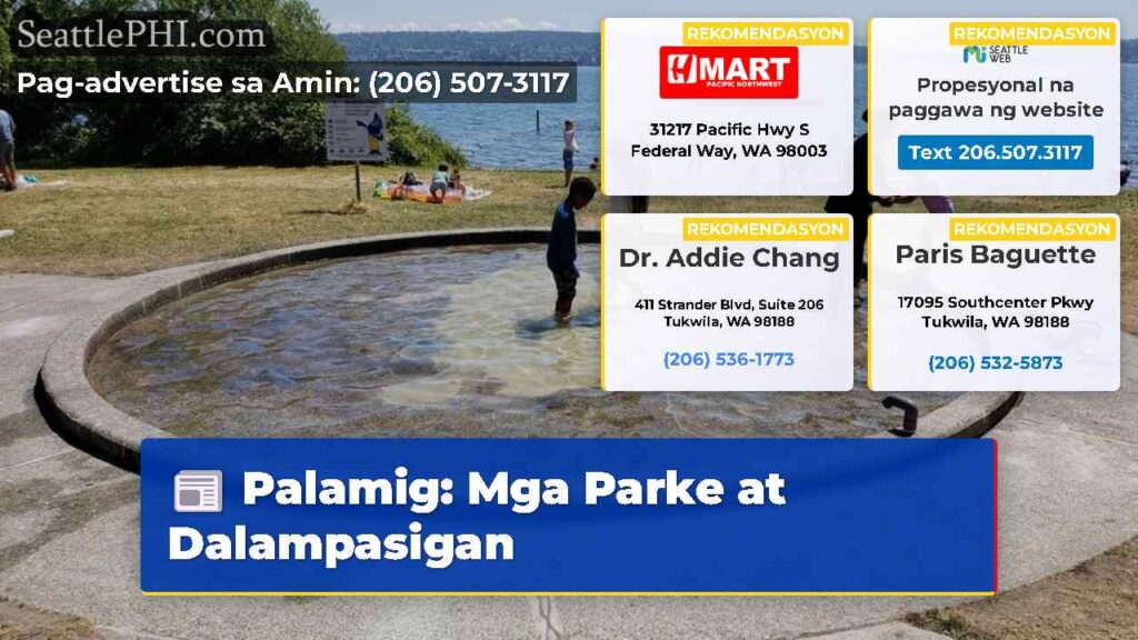 Palamig: Mga Parke at Dalampasigan