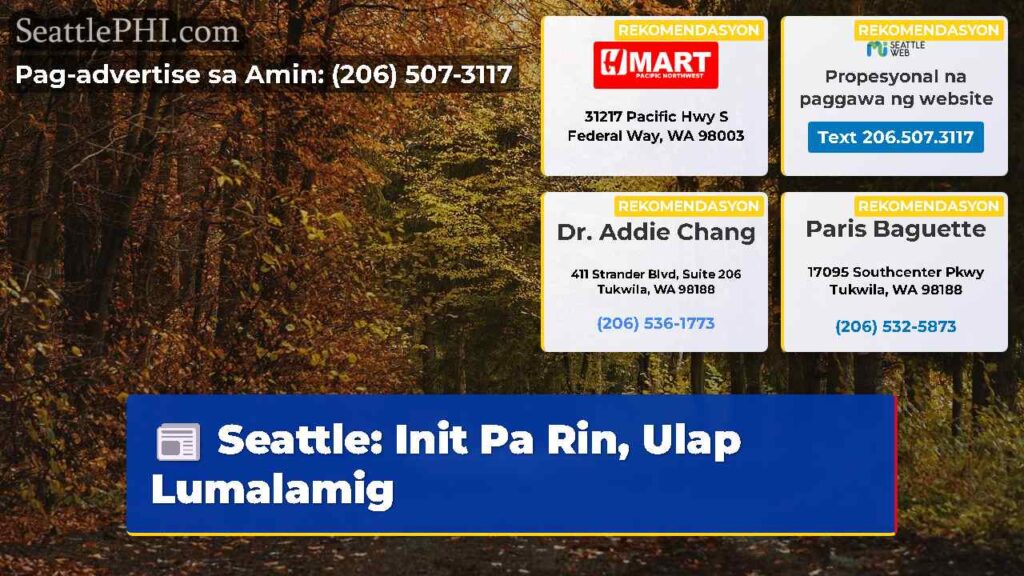 Seattle: Init Pa Rin, Ulap Lumalamig