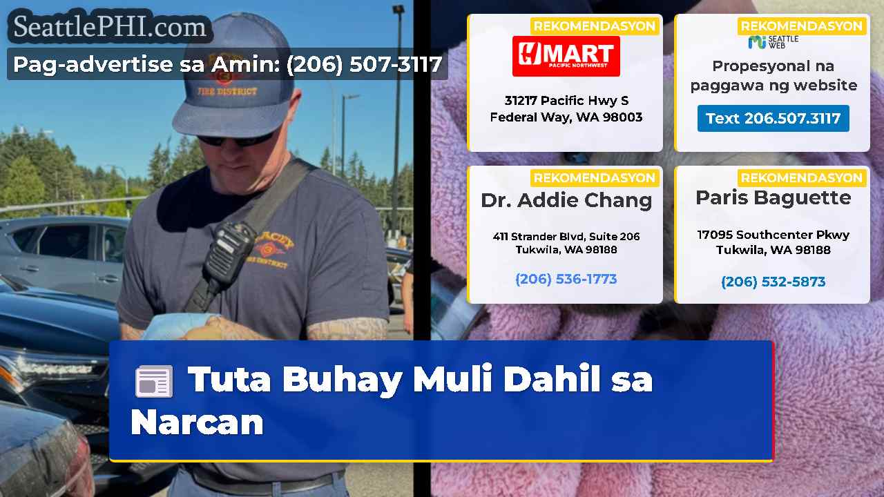 Tuta Buhay Muli Dahil sa Narcan