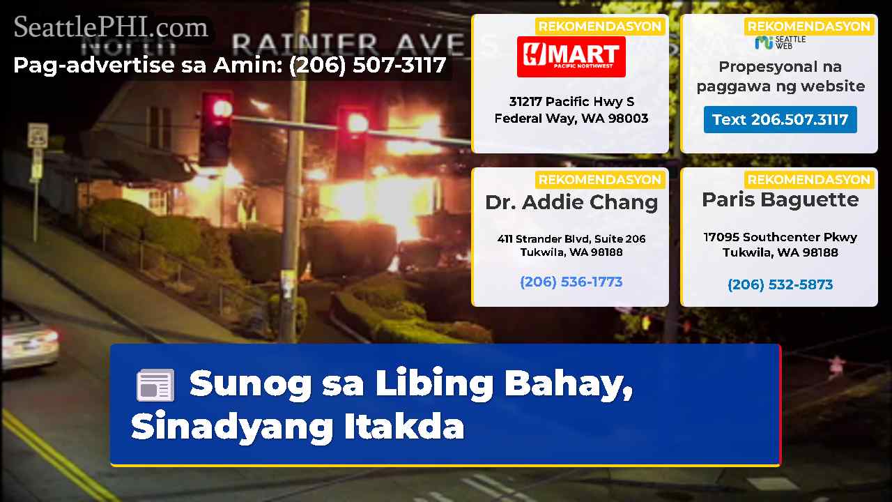 Sunog sa Libing Bahay Sinadyang Itakda