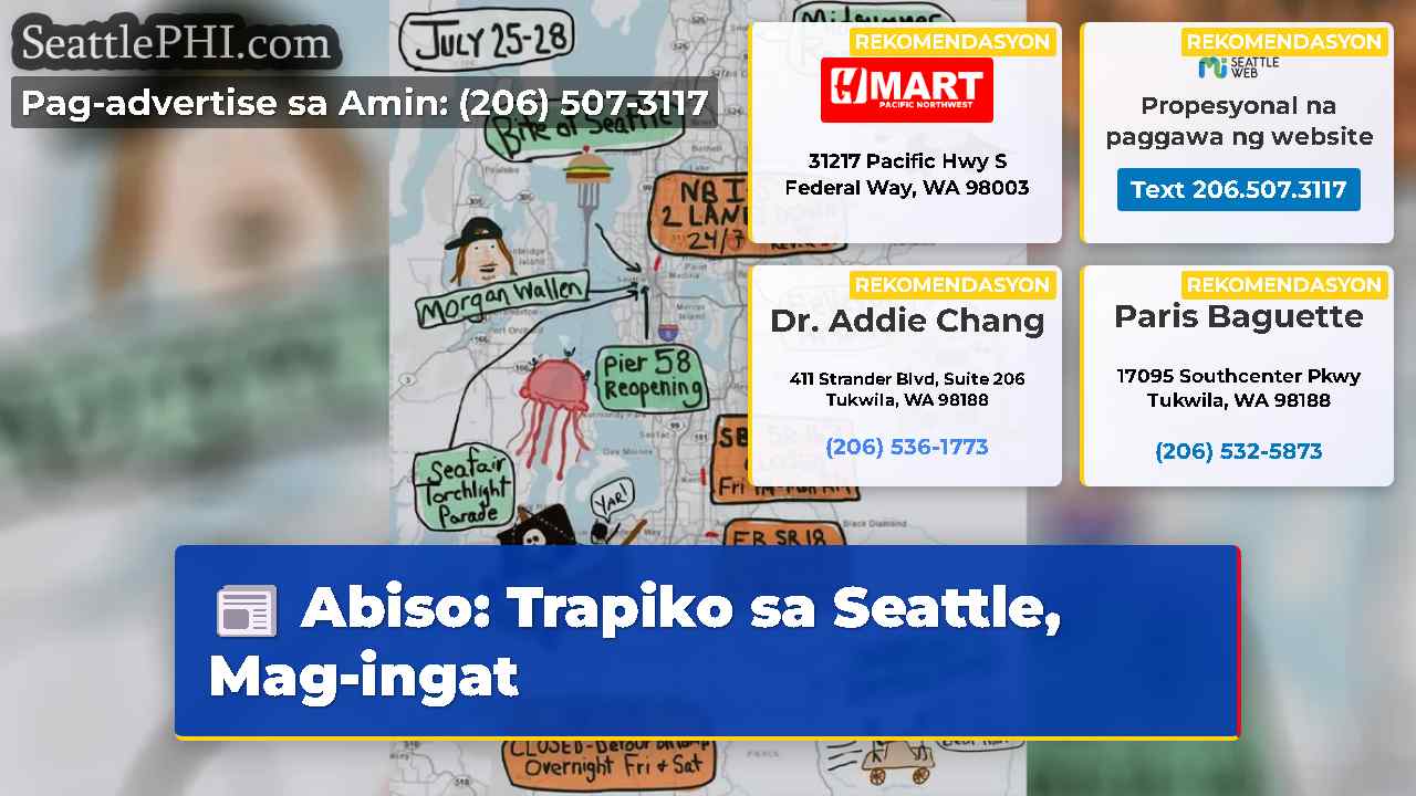 Abiso: Trapiko sa Seattle, Mag-ingat