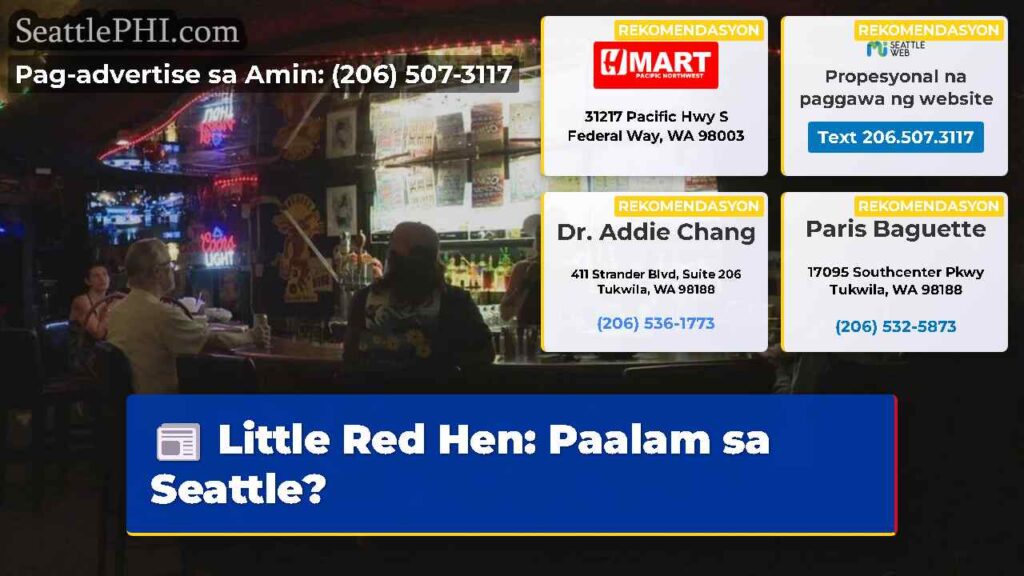 Little Red Hen: Paalam sa Seattle?
