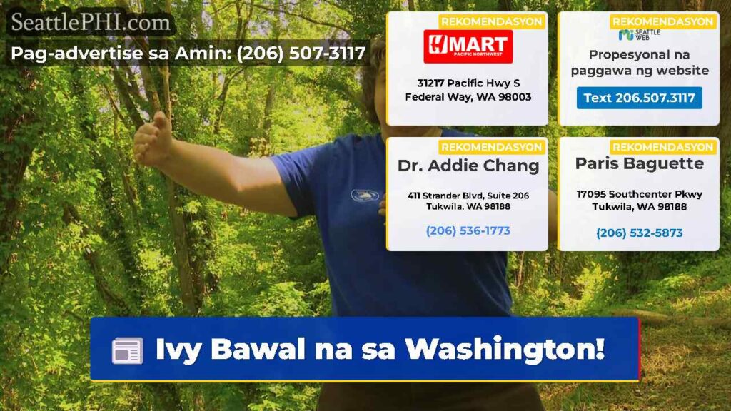 Ivy Bawal na sa Washington!
