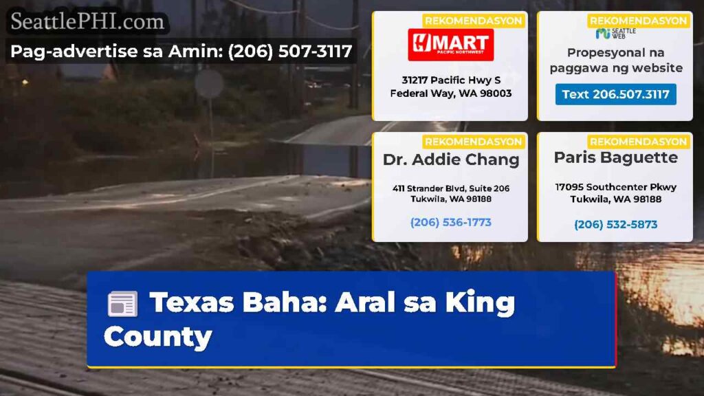 Texas Baha: Aral sa King County