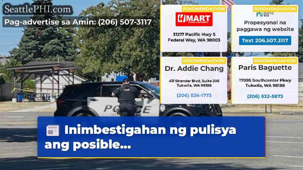 Inimbestigahan ng pulisya ang posible...