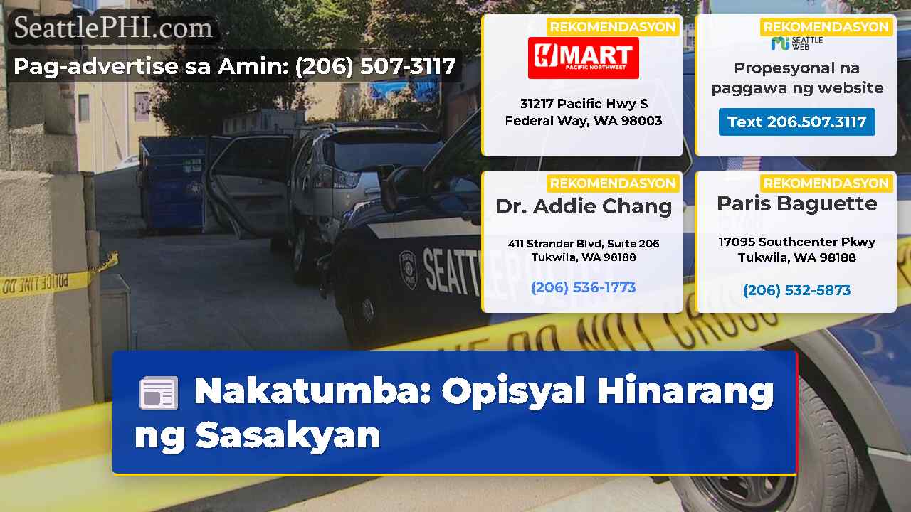Nakatumba: Opisyal Hinarang ng Sasakyan