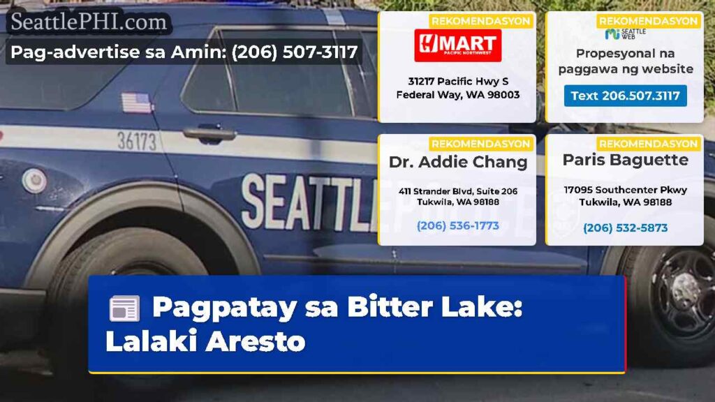 Pagpatay sa Bitter Lake: Lalaki Aresto
