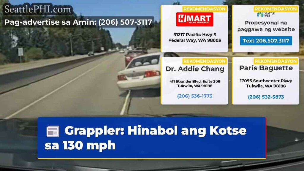 Grappler: Hinabol ang Kotse sa 130 mph