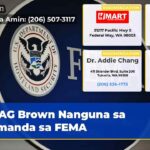 AG Brown Nanguna sa Demanda sa FEMA