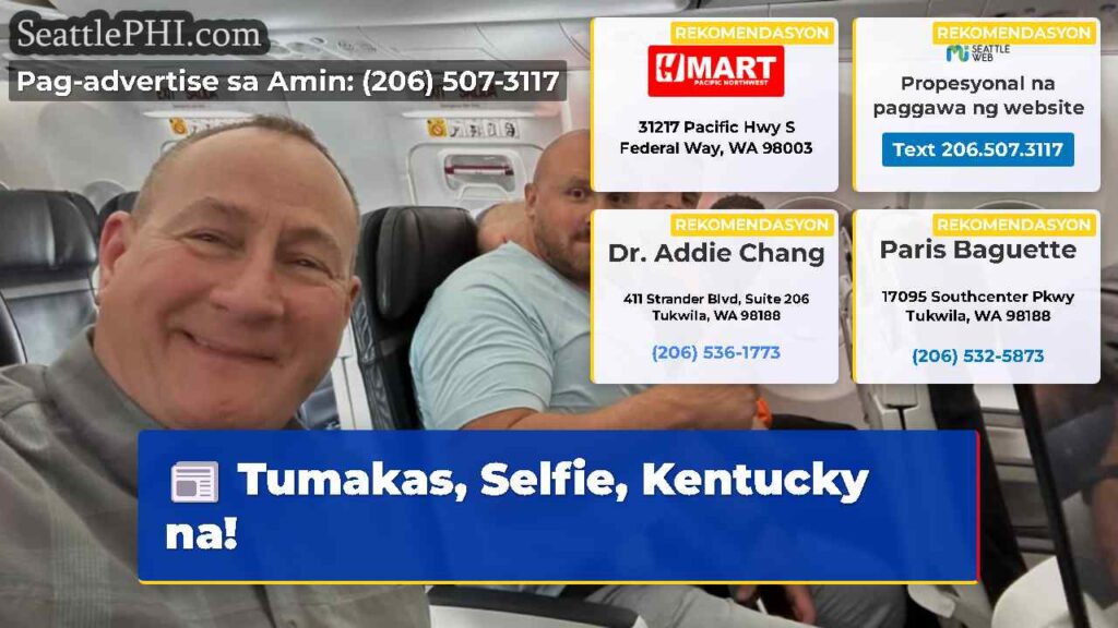 Tumakas, Selfie, Kentucky na!