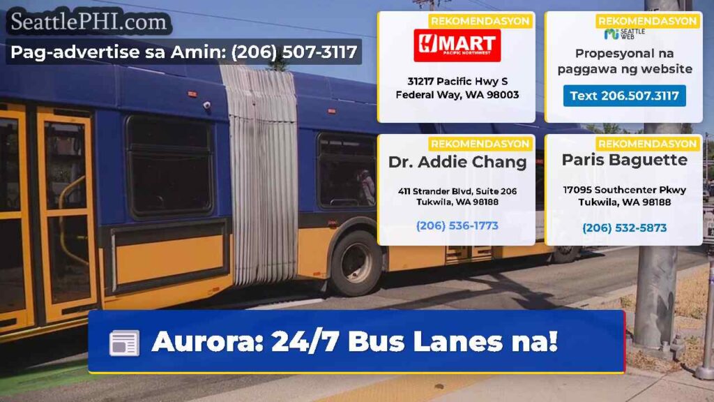 Aurora: 24/7 Bus Lanes na!