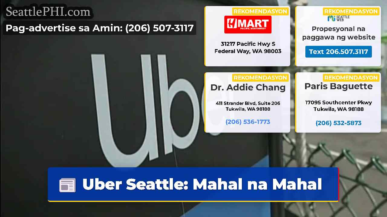 Uber Seattle Mahal na Mahal