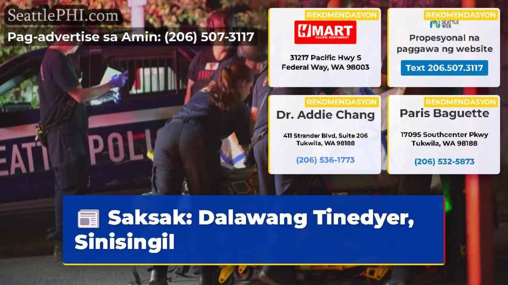 Saksak: Dalawang Tinedyer, Sinisingil