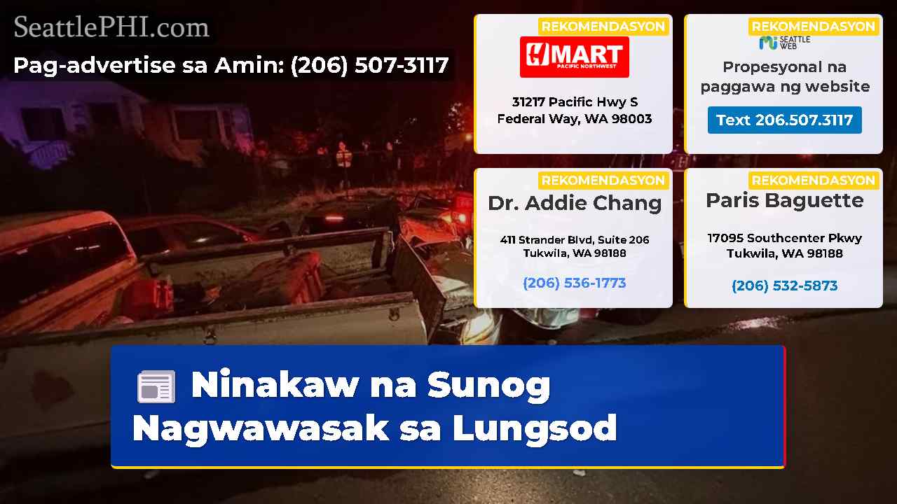 Ninakaw na Sunog Nagwawasak sa Lungsod