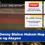 Denny Blaine Hukom Nag-utos ng Aksyon