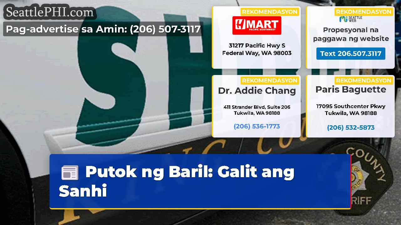 Putok ng Baril: Galit ang Sanhi