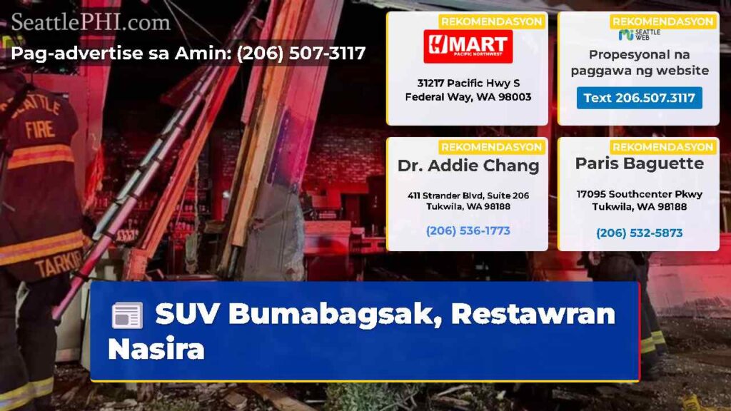 SUV Bumabagsak, Restawran Nasira