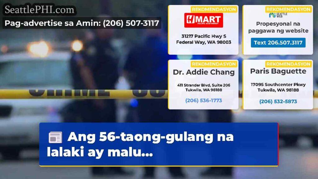 Ang 56-taong-gulang na lalaki ay malu...