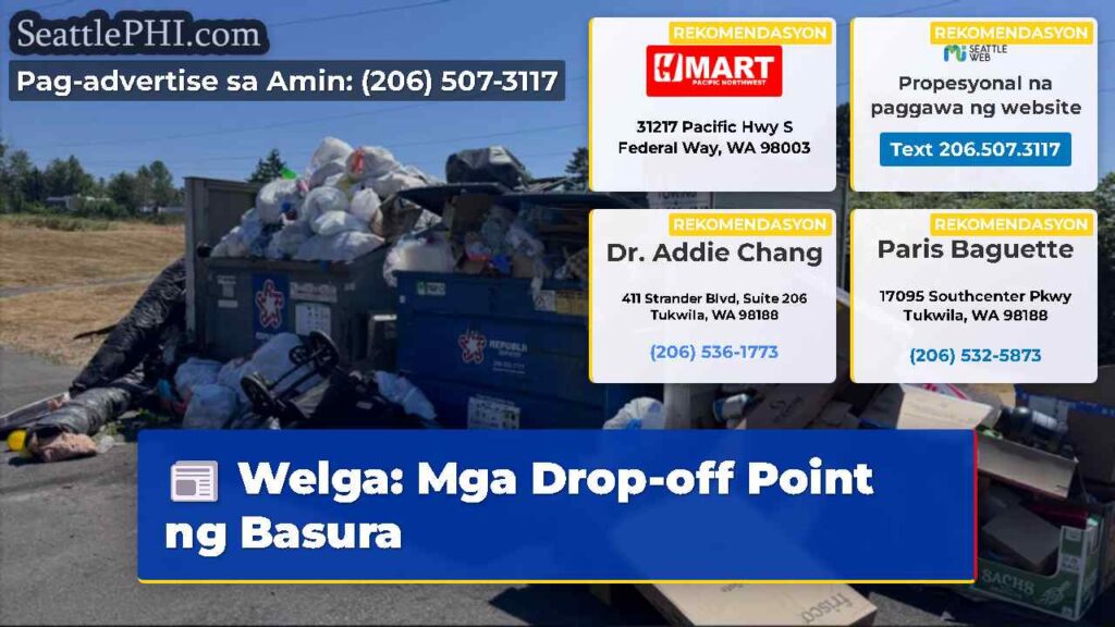 Welga: Mga Drop-off Point ng Basura