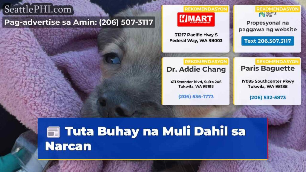 Tuta Buhay na Muli Dahil sa Narcan