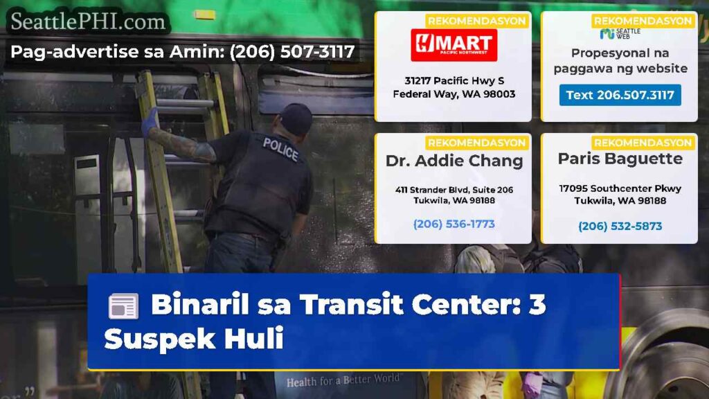 Binaril sa Transit Center: 3 Suspek Huli