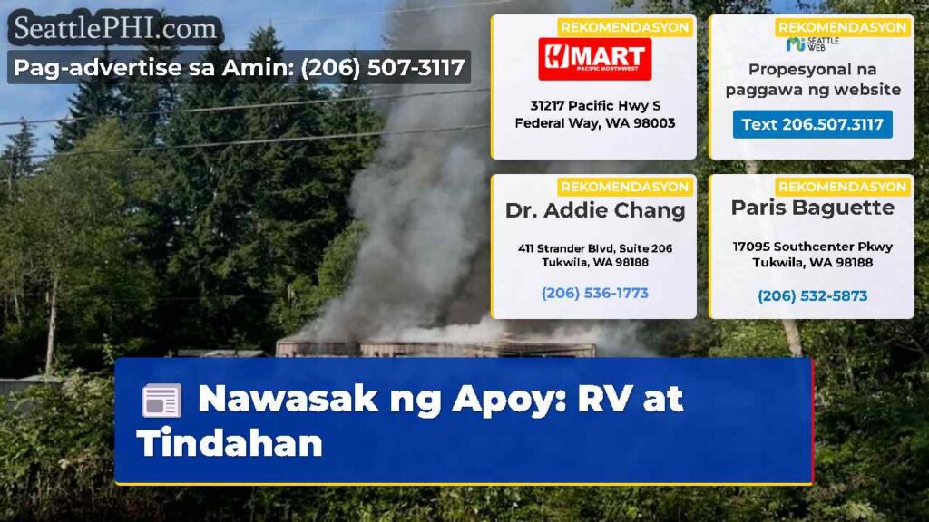 Nawasak ng Apoy: RV at Tindahan
