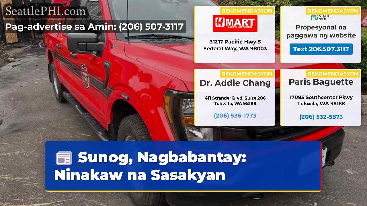 Sunog, Nagbabantay: Ninakaw na Sasakyan