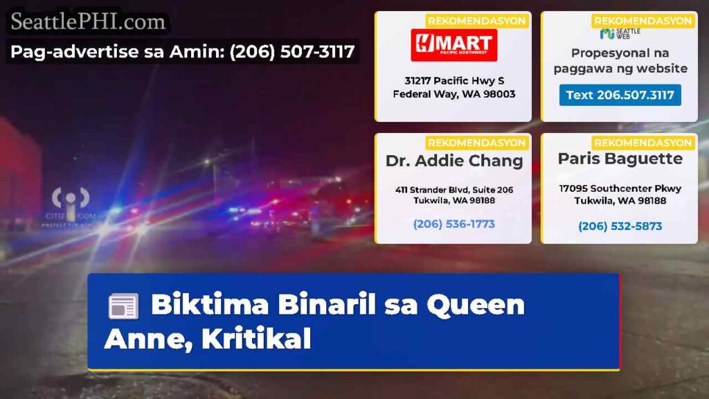 Biktima Binaril sa Queen Anne, Kritikal