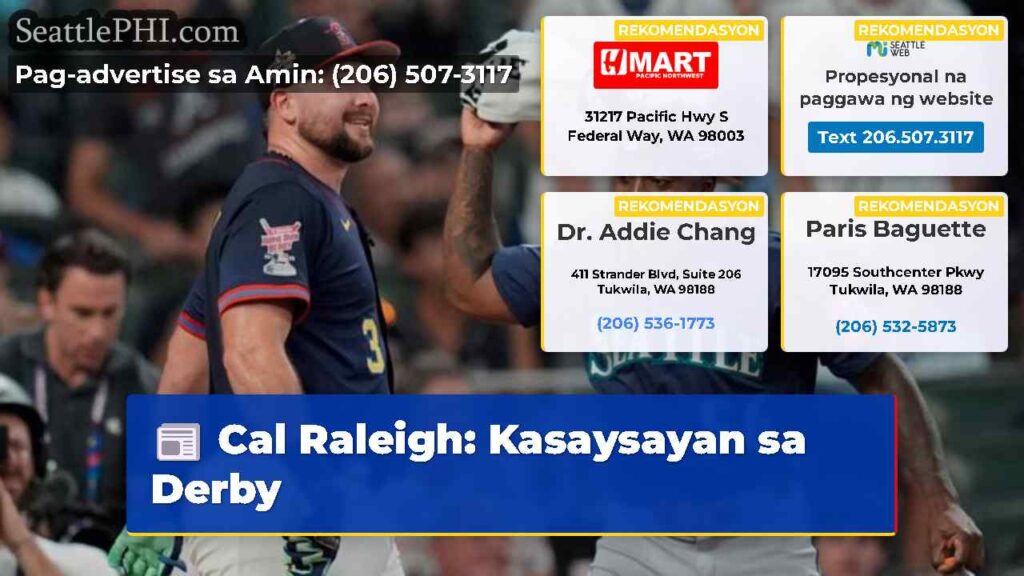 Cal Raleigh: Kasaysayan sa Derby