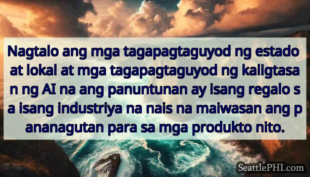 Nagtalo ang mga tagapagtaguyod ng estado at lokal