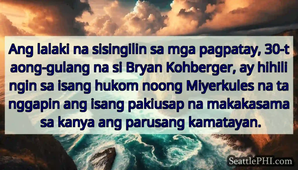 Ang lalaki na sisingilin sa mga pagpatay,
