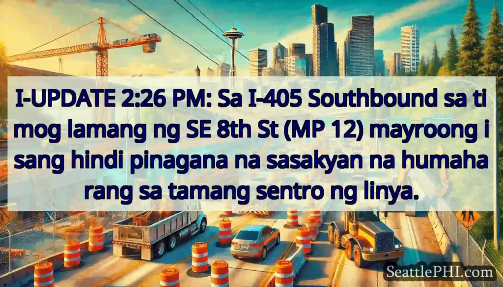 I-UPDATE 2:26 PM: Sa I-405 Southbound sa timog