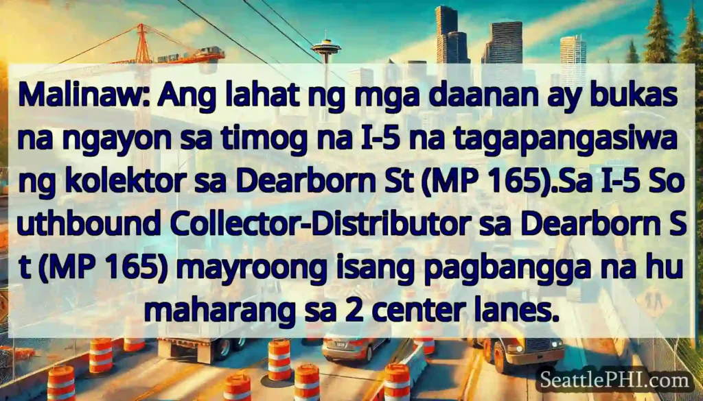 Malinaw: Ang lahat ng mga daanan ay bukas na