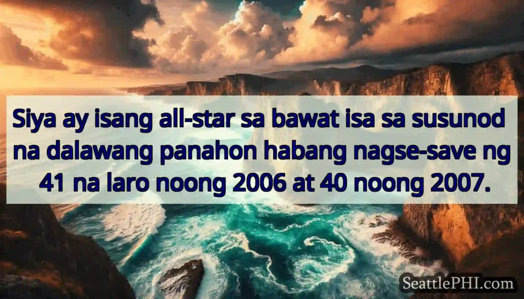 Siya ay isang all-star sa bawat isa sa susunod na