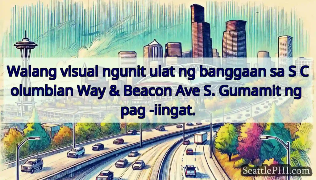 Walang visual ngunit ulat ng banggaan sa S