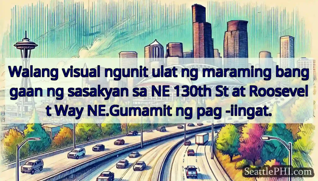 Walang visual ngunit ulat ng maraming banggaan ng