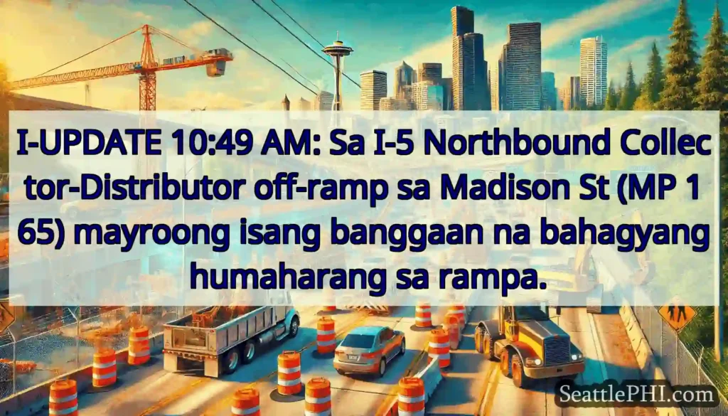 I-UPDATE 10:49 AM: Sa I-5 Northbound