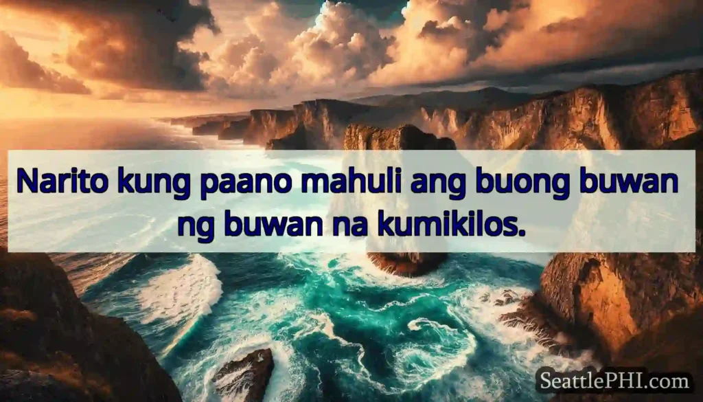 Narito kung paano mahuli ang buong buwan ng buwan