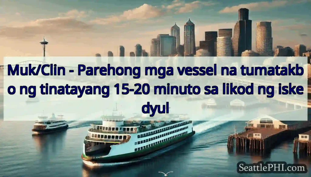 Muk/Clin - Parehong mga vessel na tumatakbo ng