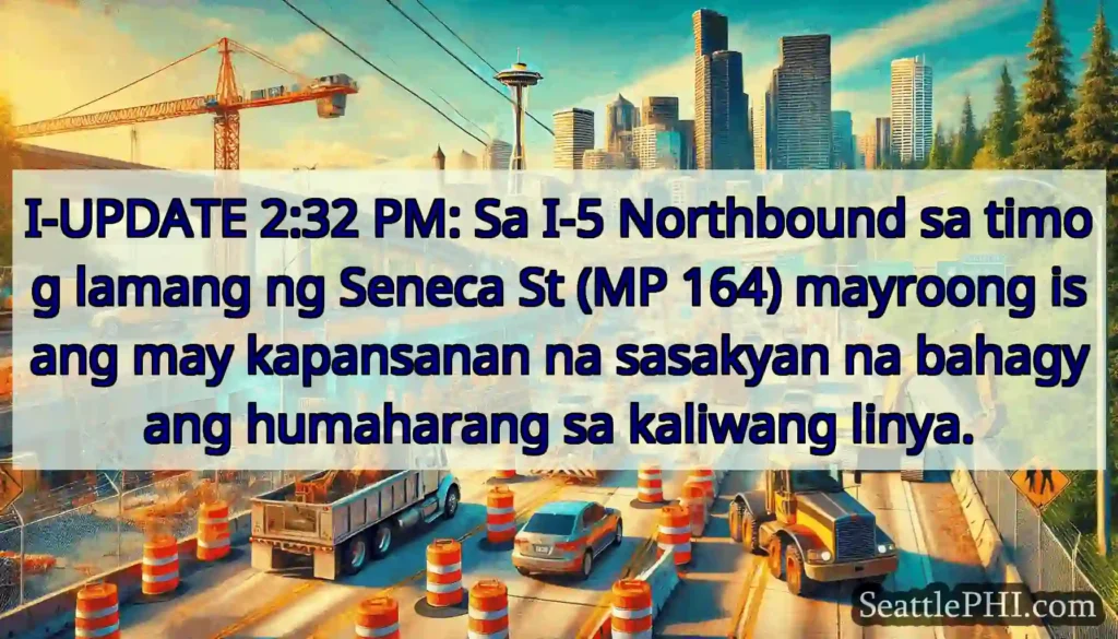 I-UPDATE 2:32 PM: Sa I-5 Northbound sa timog