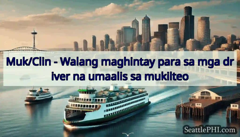 Muk/Clin - Walang maghintay para sa mga driver na