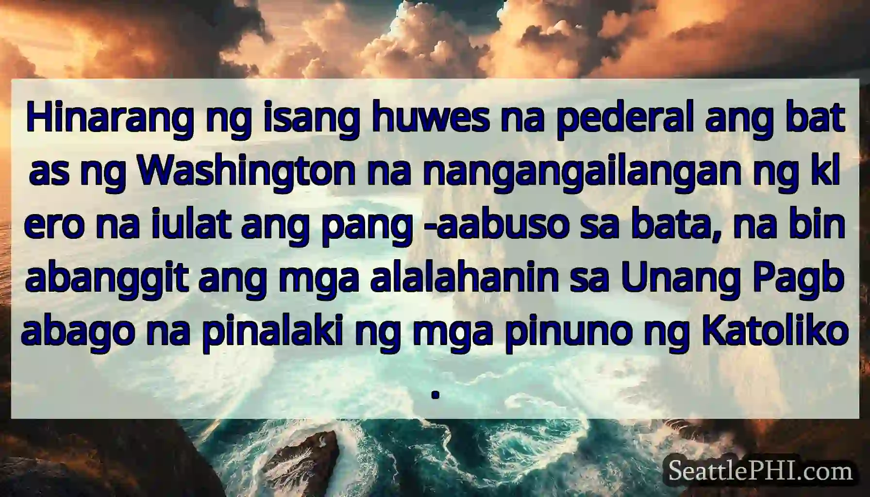 Hinarang ng isang huwes na pederal ang batas ng