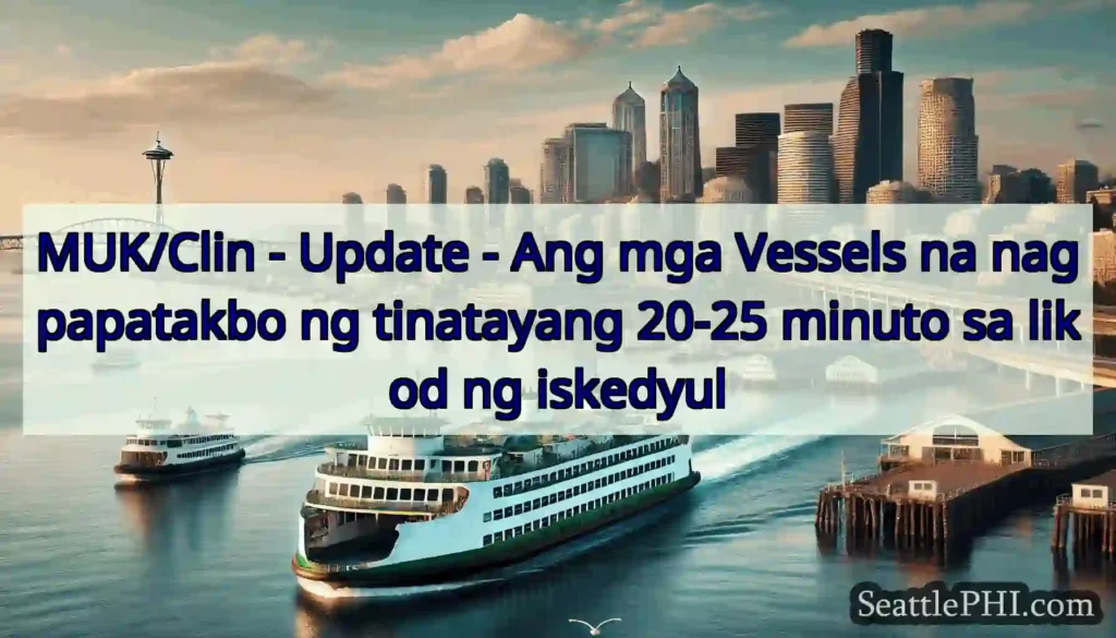 MUK/Clin - Update - Ang mga Vessels na