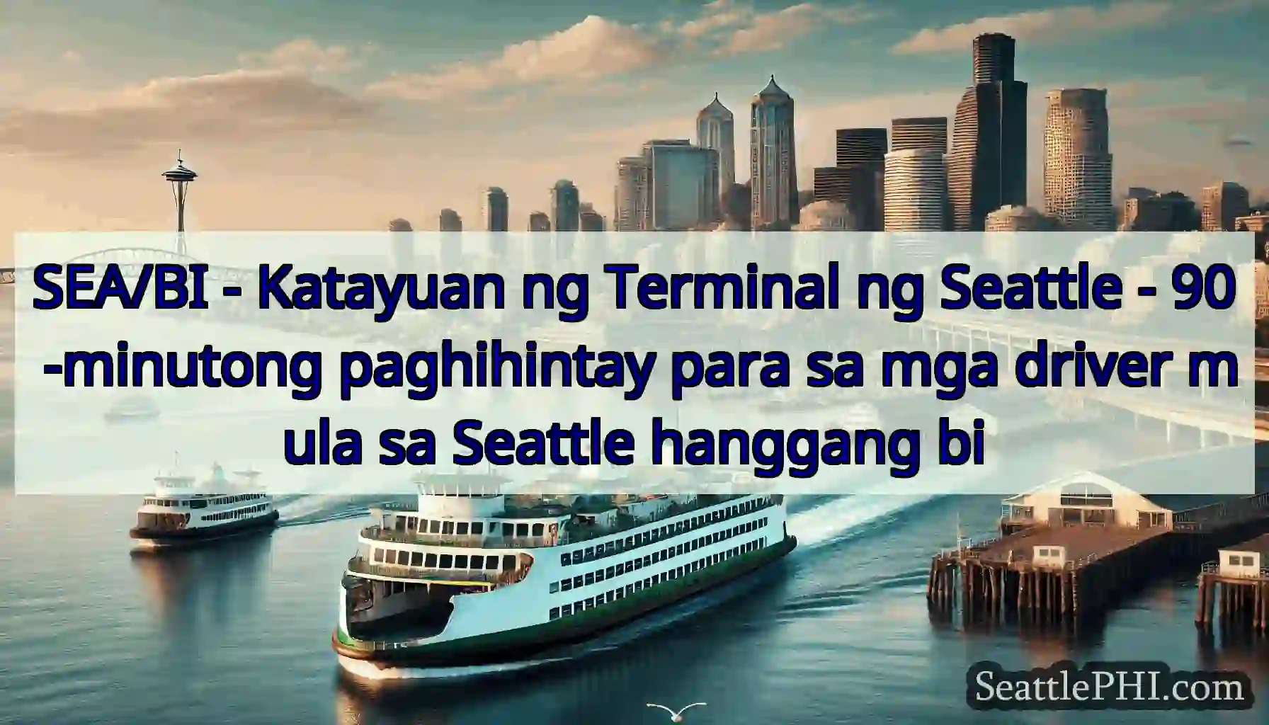 SEA/BI - Katayuan ng Terminal ng Seattle - 90