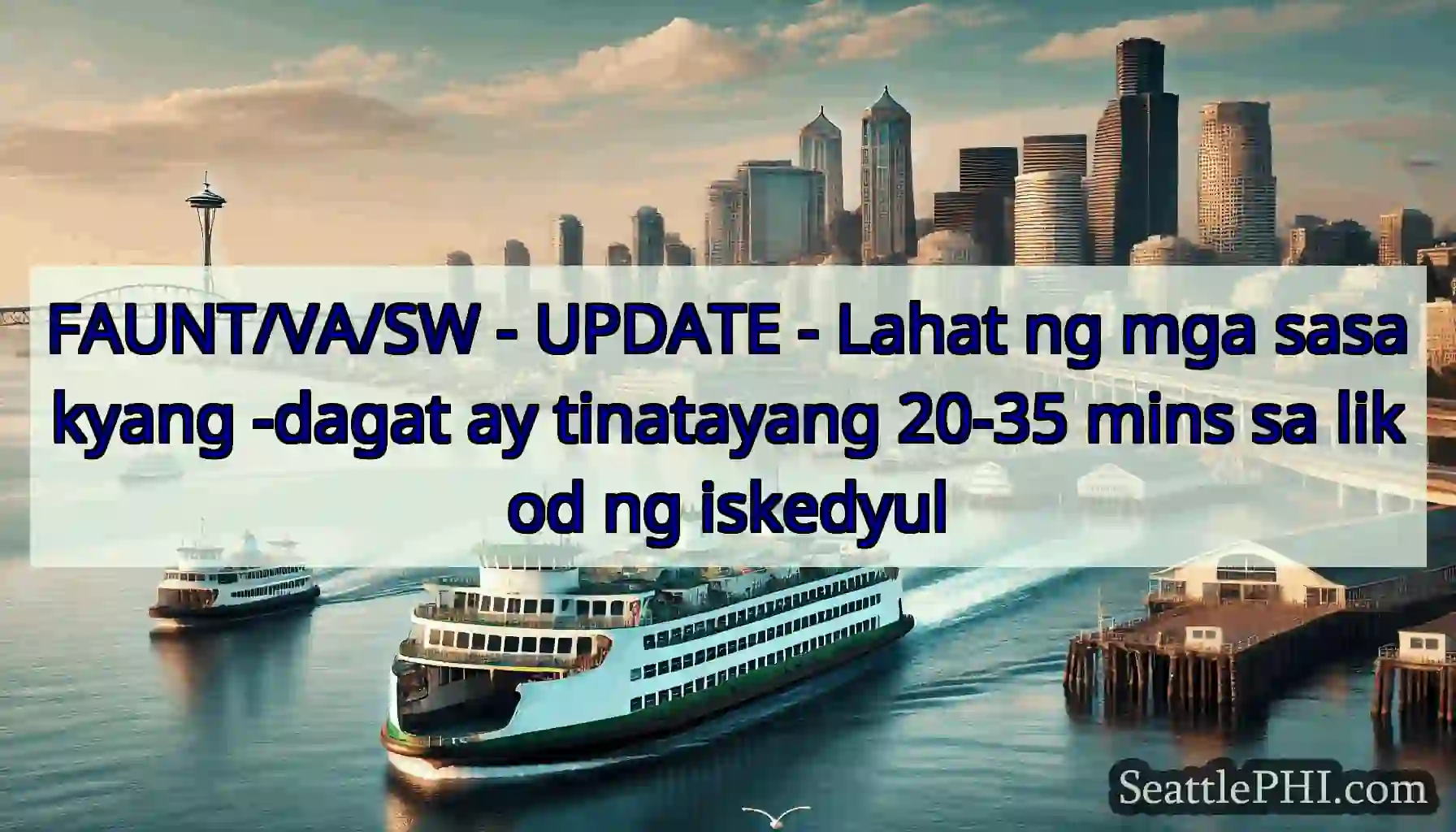FAUNT/VA/SW - UPDATE - Lahat ng mga sasakyang
