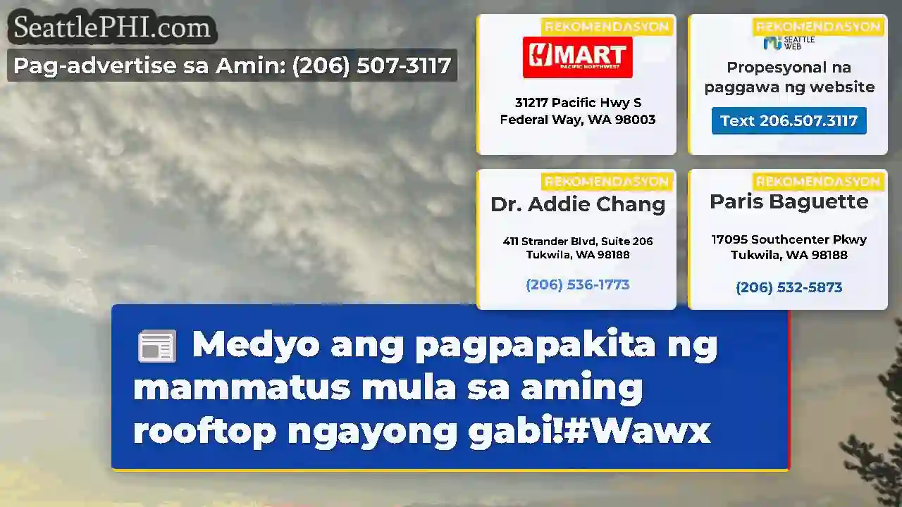 Medyo ang pagpapakita ng mammatus mula sa aming
