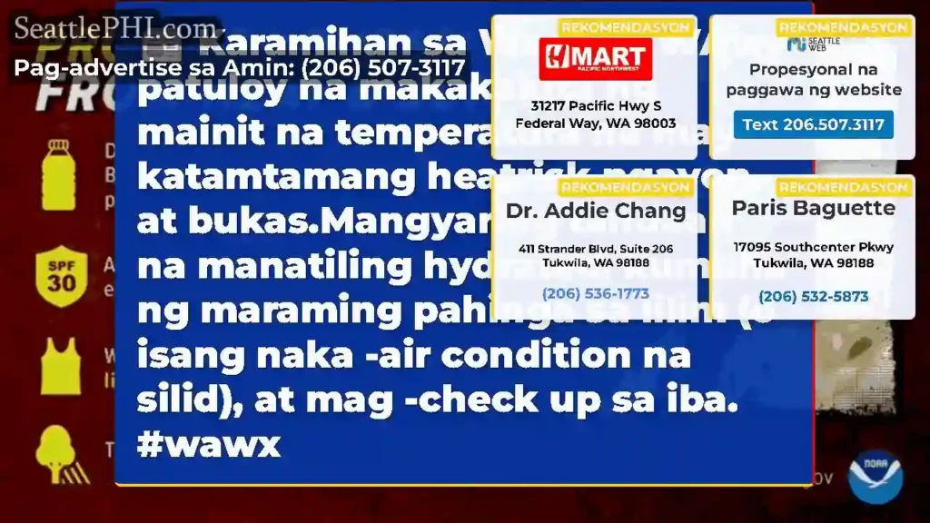 Karamihan sa Western WA ay patuloy na makakakita