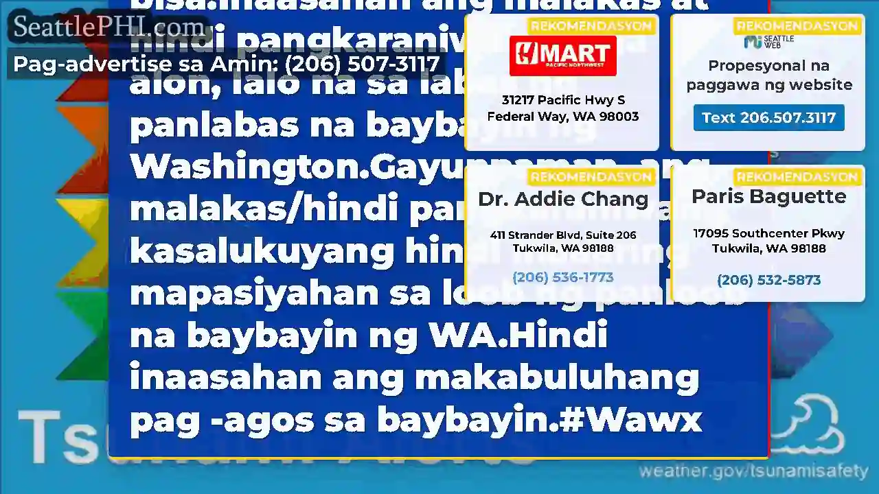 Ang mga pangunahing lugar ng pag -aalala ay ang