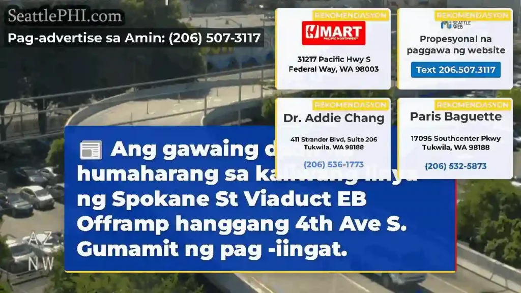Ang gawaing daan na humaharang sa kaliwang linya
