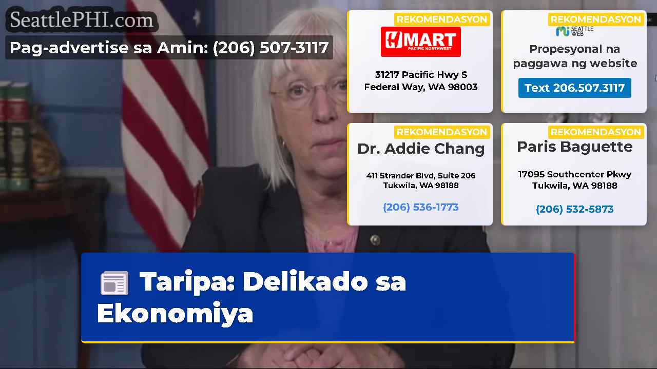 Taripa: Delikado sa Ekonomiya